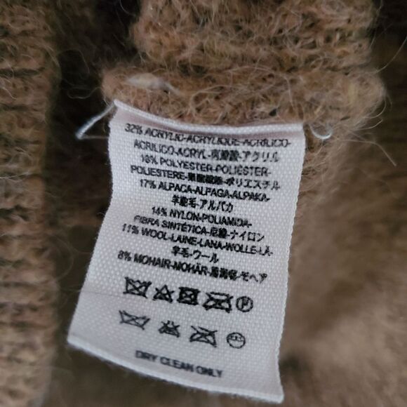 Free People Cloudy Day Cardigan in Camel Combo Size XS - Picture 5 of 5